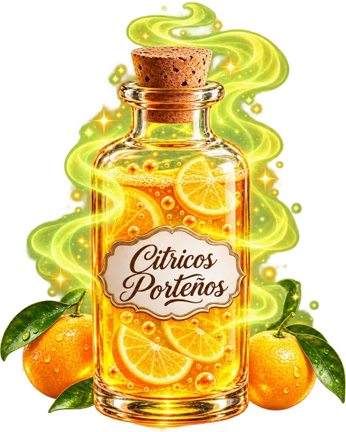 Poción del jugo limon mandarino