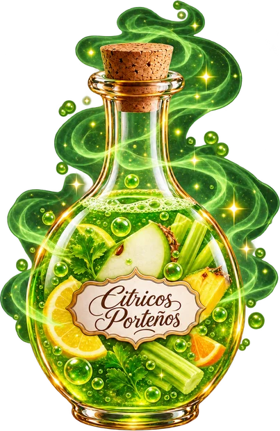 Poción del jugo verde
